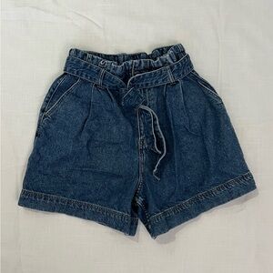 Denim Blue Women's Shorts